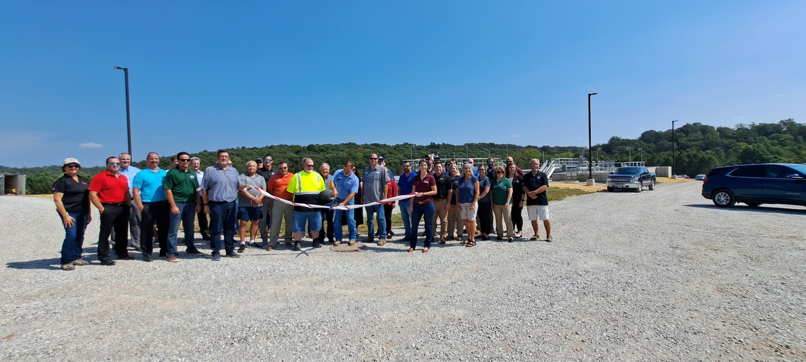 WWTP Ribbon Cutting