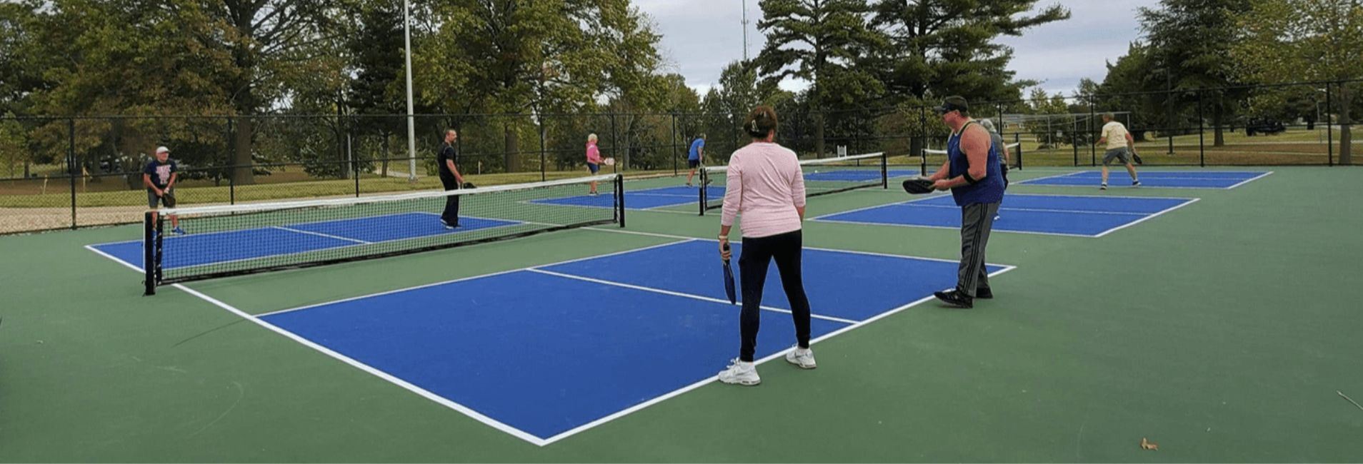 Outdoor Courts in City Park